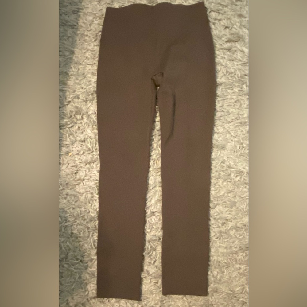 Spanx Women's Brown High-Waisted Leggings Size Medium - Picture 2 of 5